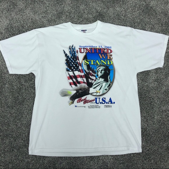 Jerzees Other - 9-11-01 United We Stand T-shirt Size XL T224
